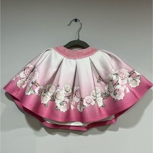 Little girls MONNALISA floral skirt